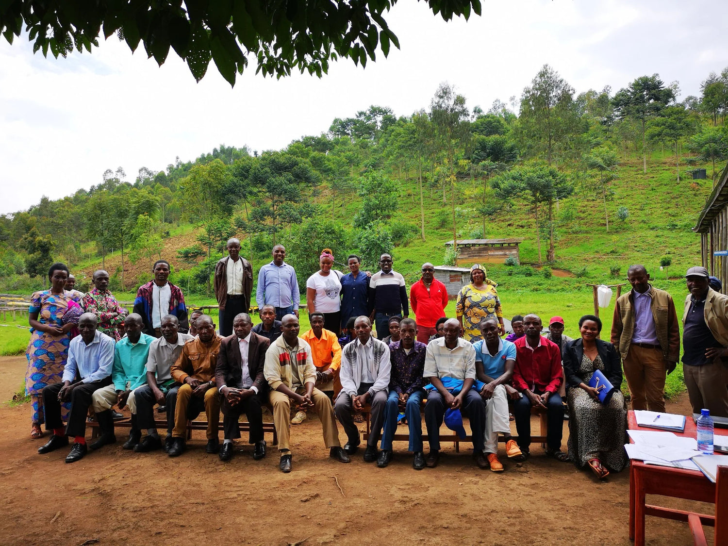 Ruanda Farmers Coffee Cooperative Mitglieder Farmer