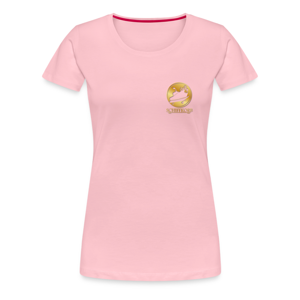 "Drink fair" Schiffkorb Shirt (Frauen) - rose shadow