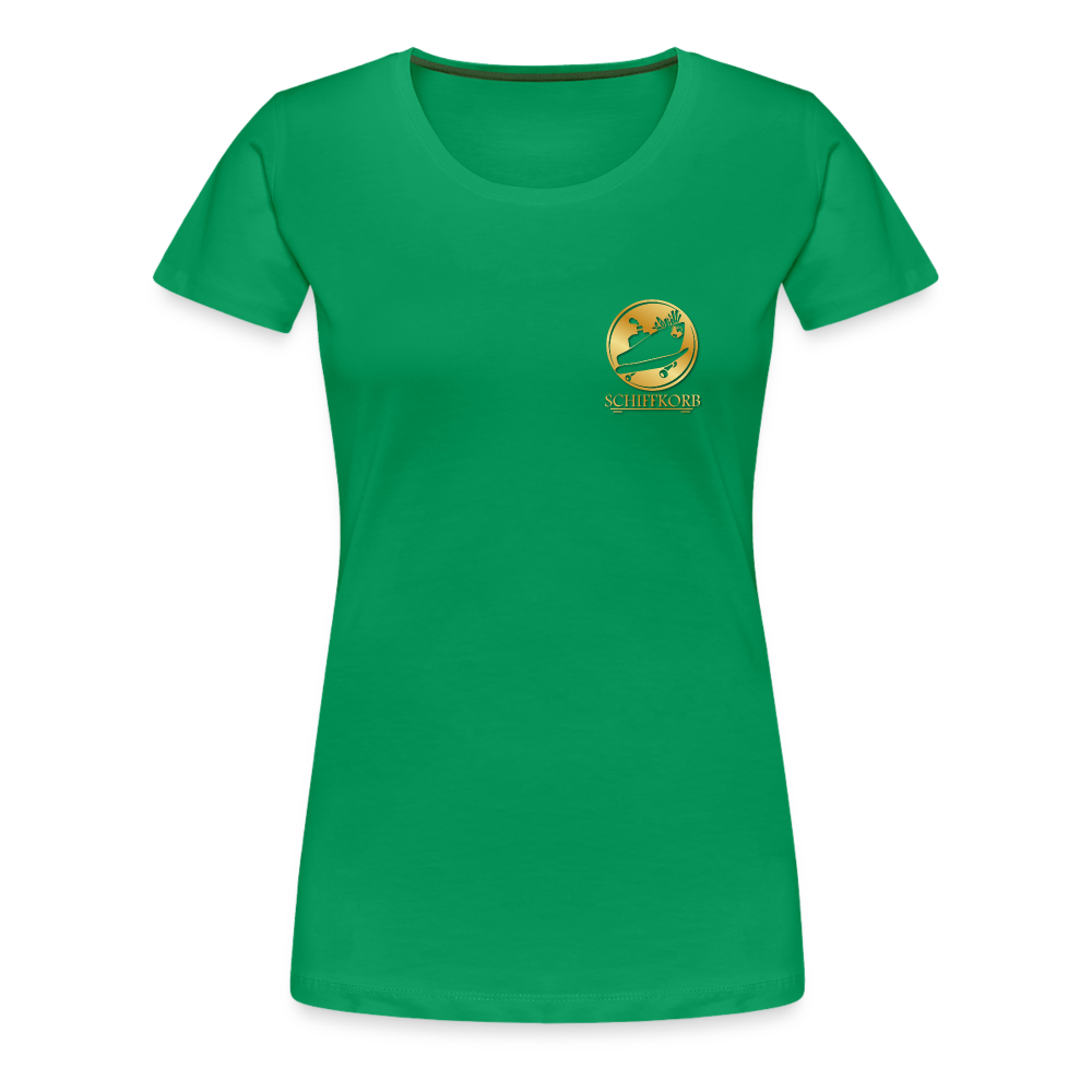 "Drink fair" Schiffkorb Shirt (Frauen) - kelly green