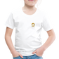 "Drink fair" Schiffkorb Shirt (Kinder) - white