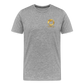 "Drink Fair" Schiffkorb Shirt (Männer) - heather grey